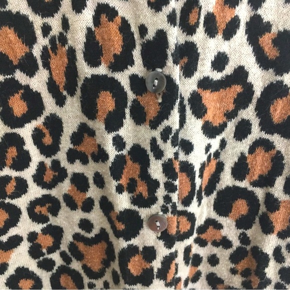a new day brown & black leopard cardigan sweater XXL - Picture 6 of 7
